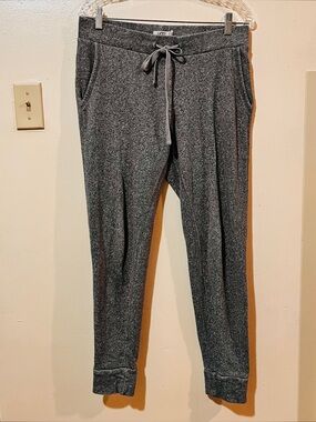 UGG Sweat Pants - Heathered Gray - Pockets - Functional Tie - Size: Medium